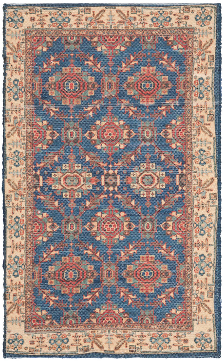 Safavieh Saffron 3'-0" x 5'-0" Rug in Navy / Beige
