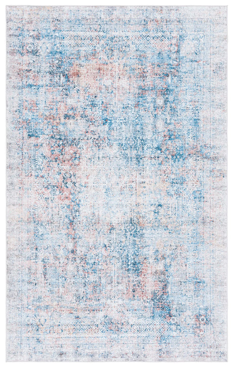 Safavieh Arizona 4'-0" x 6'-0" Rug in Blue / Rust