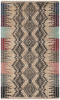 Safavieh Cape Cod 3'-0" x 5'-0" Rug in Natural / Black
