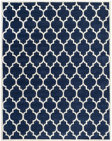 Safavieh Chatham 10'-0" x 14'-0" Rug in Dark Blue / Ivory