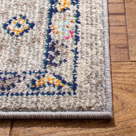 Safavieh Madison 4'-0" x 6'-0" Rug in Grey / Blue