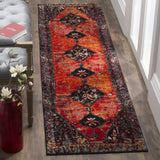 Safavieh Vintage Hamadan 2'-3" x 10'-0" Rug in Orange / Multi