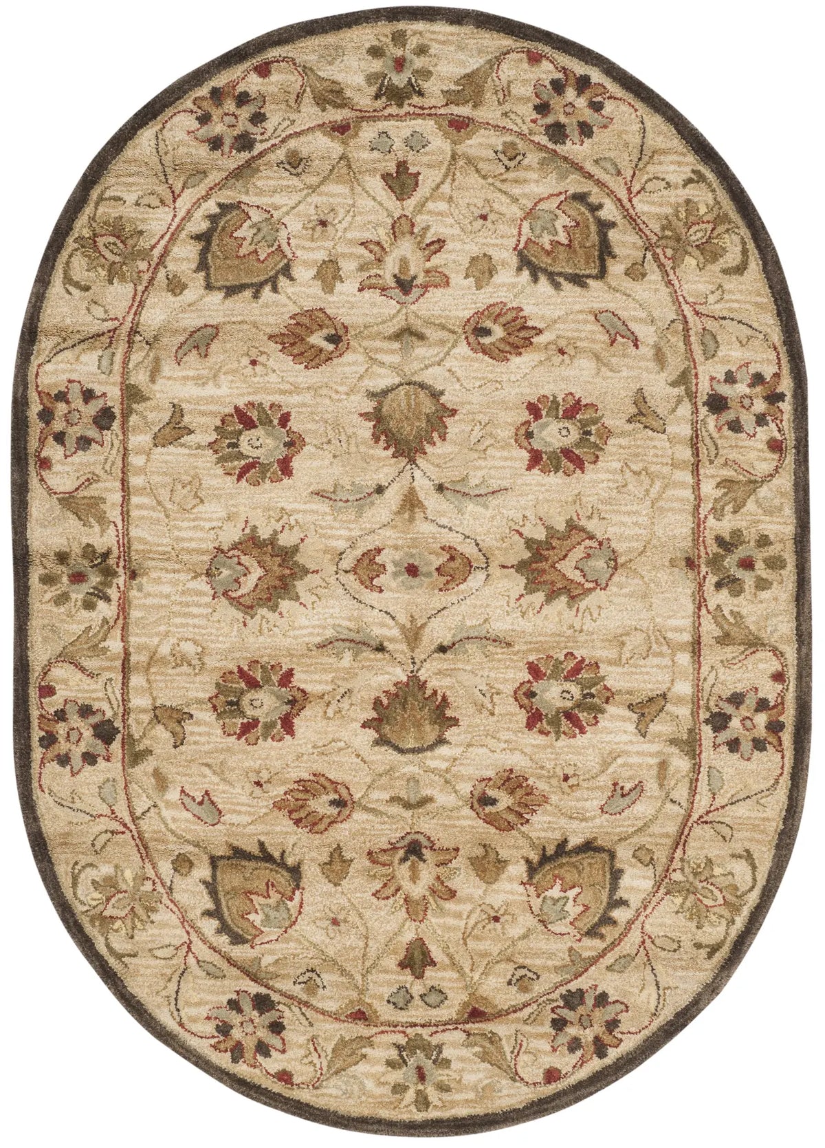 Safavieh Antiquity 4'-6" x 6'-6" Rug in Beige / Beige