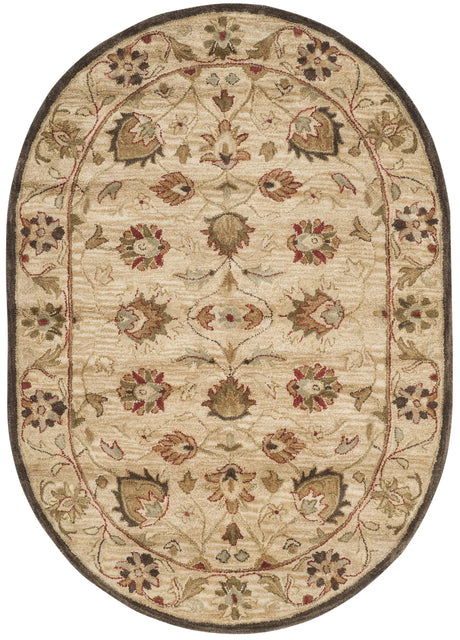 Safavieh Antiquity 4'-6" x 6'-6" Rug in Beige / Beige
