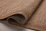 Loloi Merrick Mer-08 Natural/Fiesta Rug - pile height