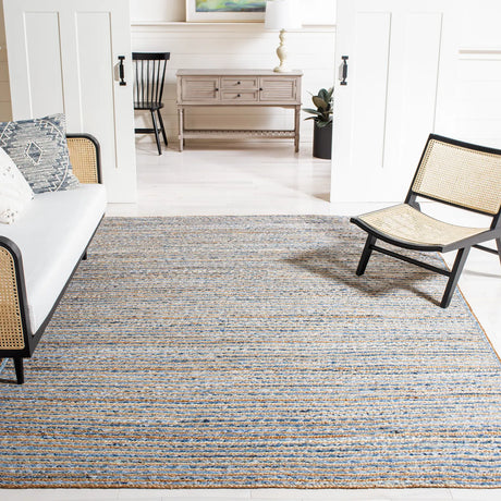 Safavieh Cape Cod 10'-0" x 14'-0" Rug in Natural / Blue