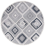 Safavieh Marrakesh 6'-7" x 6'-7" Rug in Grey / Light Grey