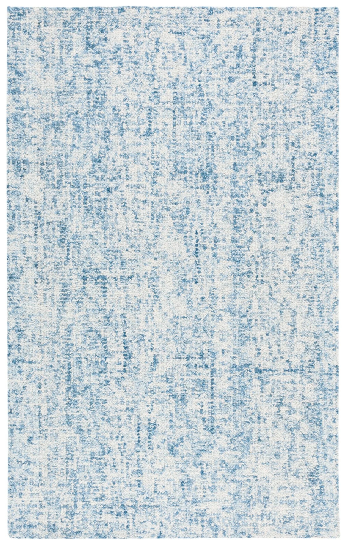 Safavieh Abstract 4'-0" x 6'-0" Rug in Blue / Ivory
