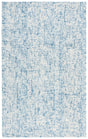 Safavieh Abstract 4'-0" x 6'-0" Rug in Blue / Ivory