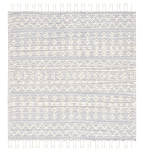 Safavieh Natura 6'-0" x 6'-0" Rug in Ivory / Light Blue