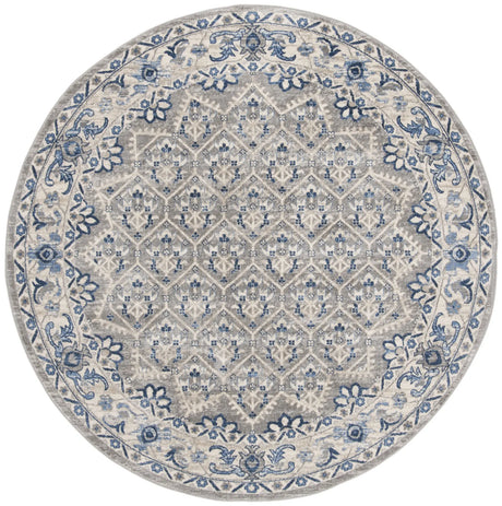 Safavieh Brentwood 10'-0" x 10'-0" Rug in Light Grey / Blue