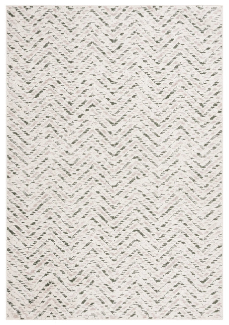 Safavieh Adirondack 4'-0" x 6'-0" Rug in Ivory / Dark Green