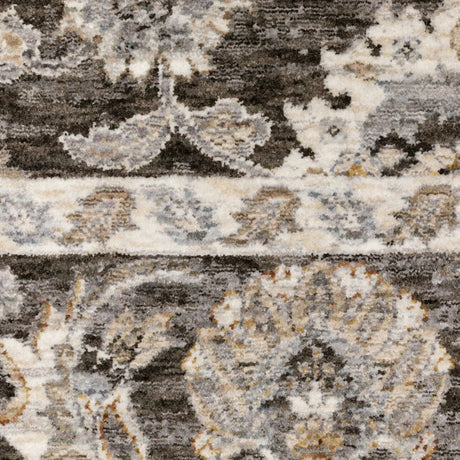 Oriental Weavers Sphinx Maharaja 070N1 Charcoal/Ivory Rugs - room scene 2