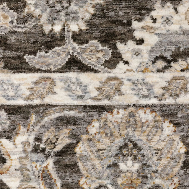 Oriental Weavers Sphinx Maharaja 070N1 Charcoal/Ivory Rugs - room scene 2