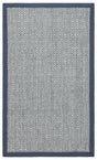 Safavieh Natural Fiber 3'-0" x 5'-0" Rug in Natural / Dark Grey