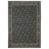 Oriental Weavers Sphinx ELIANA ELI01 Blue Border Rugs - main flat