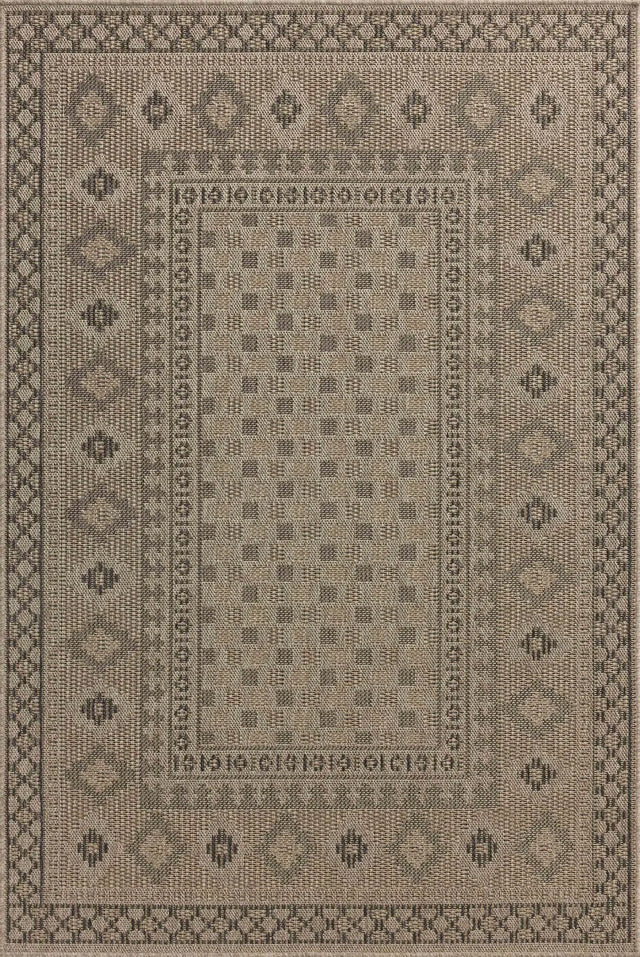 Chris Loves Julia x Loloi Providence PRC-07 Dove / Charcoal Rug - main flat