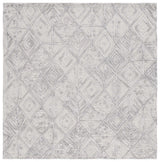 Safavieh Textual 6'-0" x 6'-0" Rug in Grey
