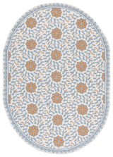 Safavieh Chelsea 4'-6" x 6'-6" Rug in Ivory / Blue
