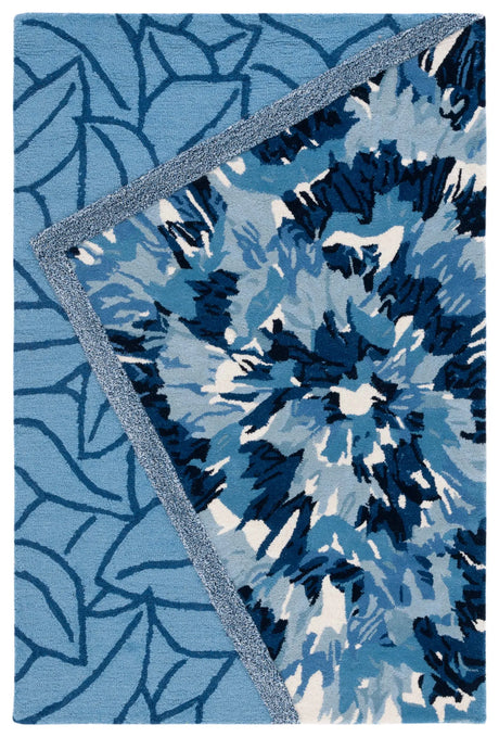 Safavieh Fifth Avenue 4'-0" x 6'-0" Rug in Blue / Ivory
