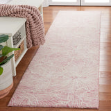 Safavieh Ebony 2'-3" x 9'-0" Rug in Pink / Ivory