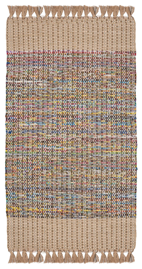 Safavieh Montauk 3'-0" x 5'-0" Rug in Beige / Multi