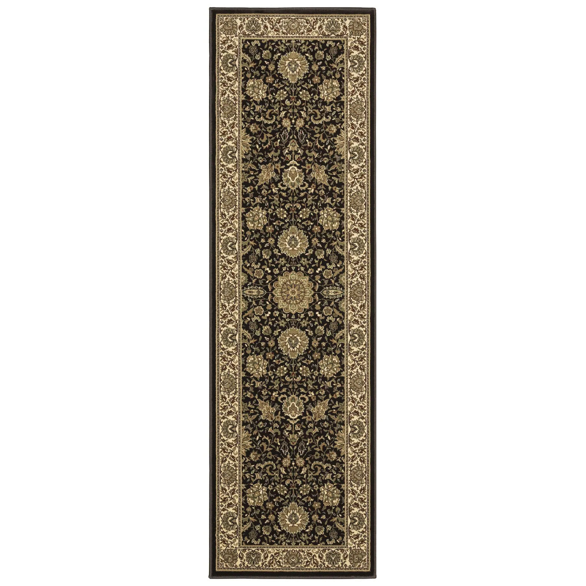 Oriental Weavers Sphinx Ariana 172d2 Brown / Ivory Rugs - runner