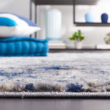 Safavieh Petra 4'-0" x 6'-0" Rug in Light Grey / Light Beige