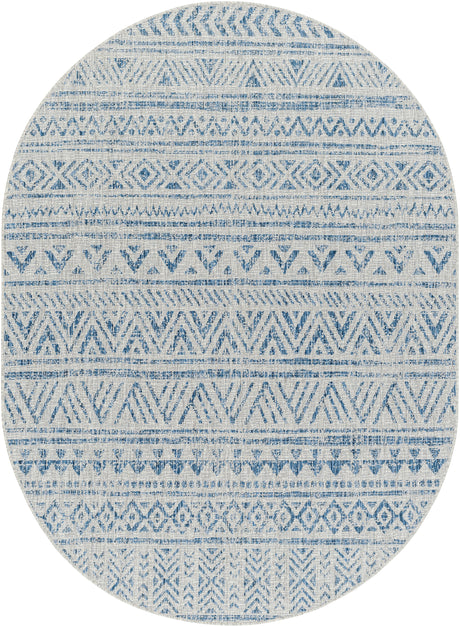 Surya Eagean Eag-2306 Light Blue, Blue, Ink Blue, Taupe Rug.