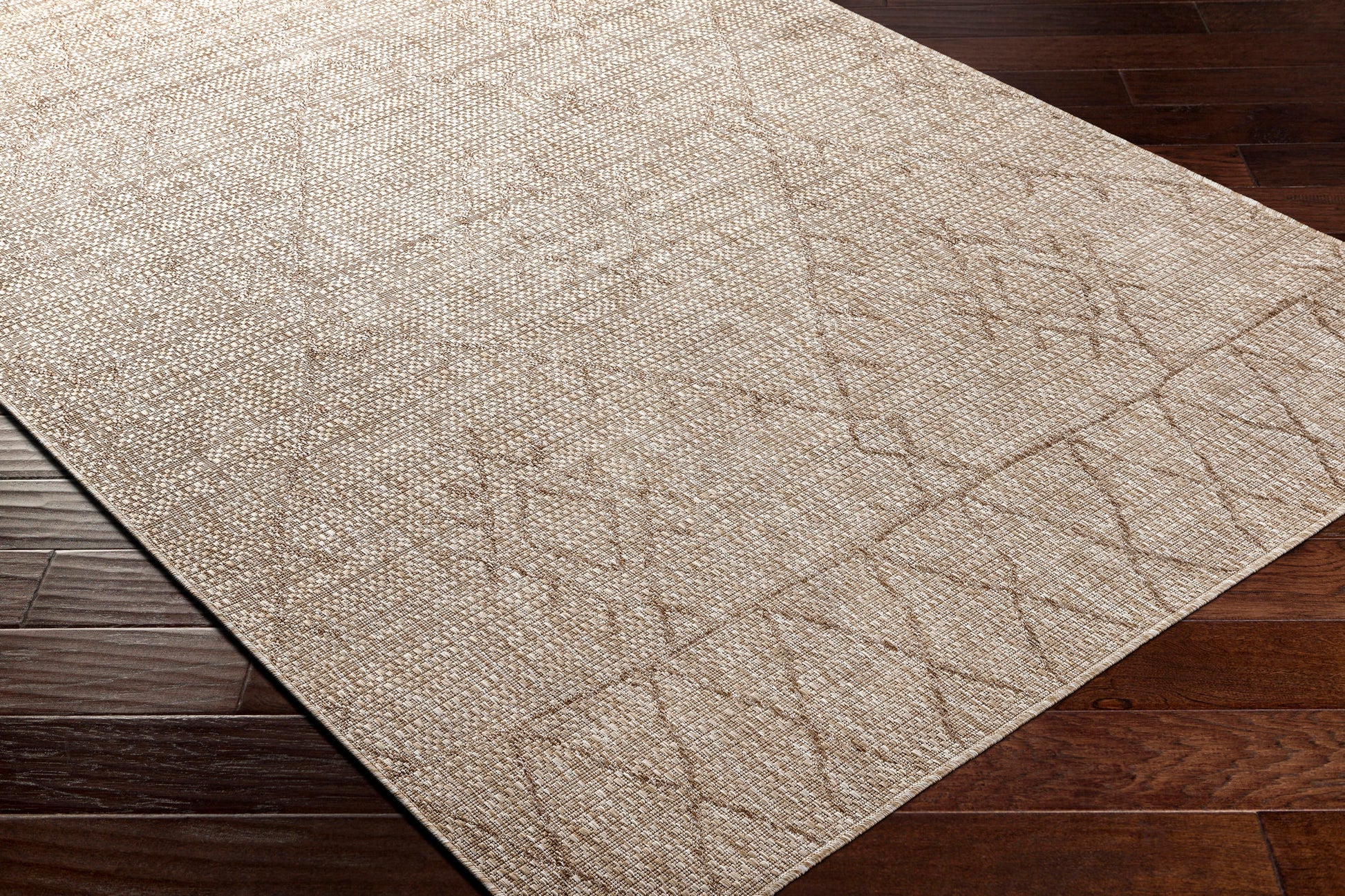 Surya Eagean Eag-2402 Light Beige, Cream, Brown, Light Brown Area Rug