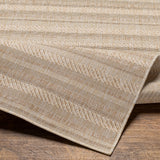 Surya Eagean Eag-2409 Light Beige, Brown, Cream, Light Brown Rug.