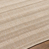 Surya Eagean Eag-2409 Light Beige, Brown, Cream, Light Brown Rug.