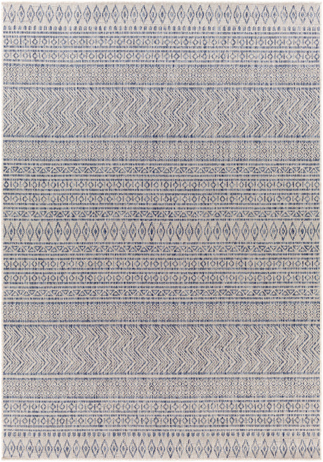 Surya Eagean Eag-2410 Navy, Blue, Pale Blue, Off-White, Gray, Oatmeal Rug.