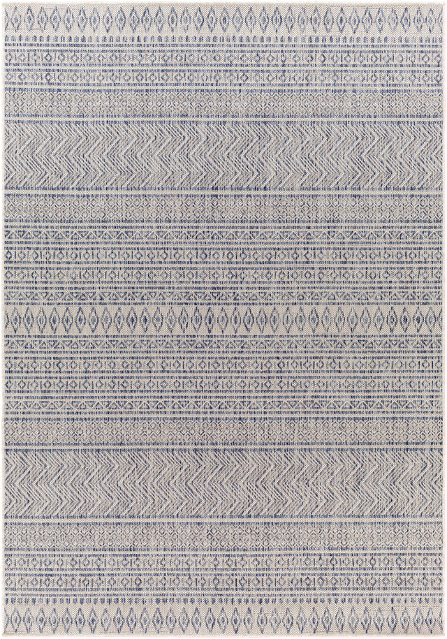 Surya Eagean Eag-2410 Navy, Blue, Pale Blue, Off-White, Gray, Oatmeal Rug.