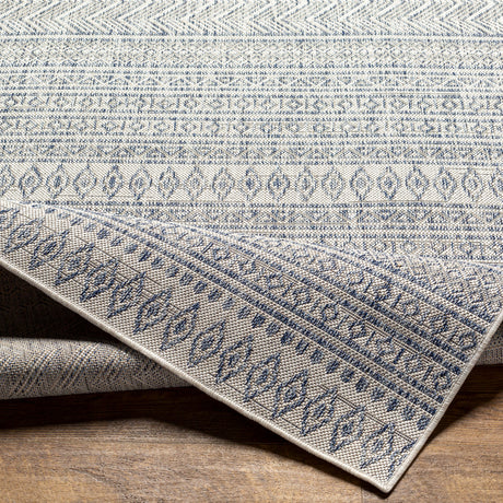 Surya Eagean Eag-2410 Navy, Blue, Pale Blue, Off-White, Gray, Oatmeal Rug.