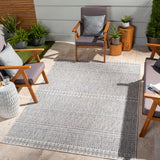 Surya Eagean Eag-2410 Navy, Blue, Pale Blue, Off-White, Gray, Oatmeal Rug.