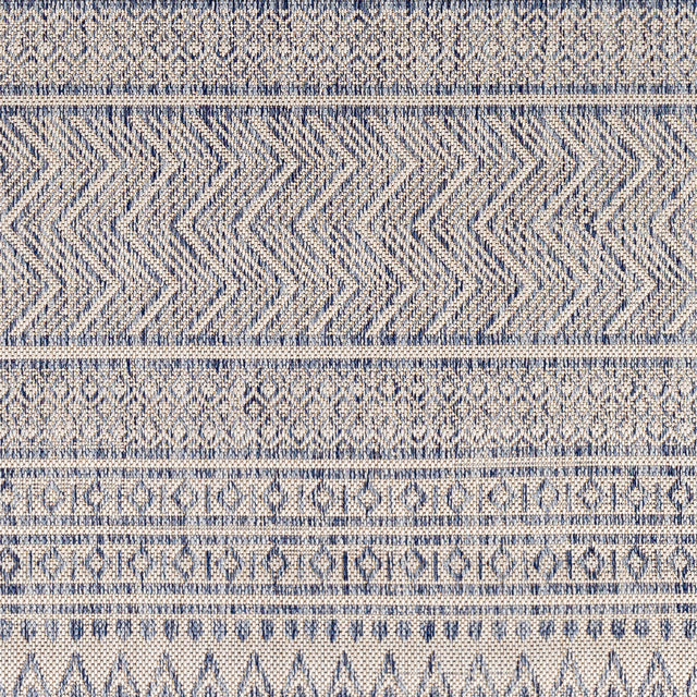 Surya Eagean Eag-2410 Navy, Blue, Pale Blue, Off-White, Gray, Oatmeal Rug.