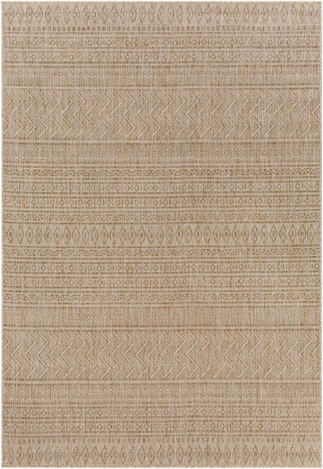 Surya Eagean Eag-2411 Light Beige, Cream, Light Brown, Brown Rug.