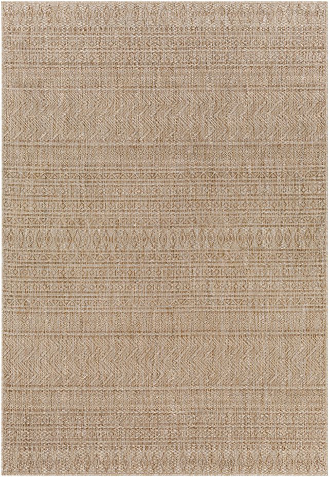 Surya Eagean Eag-2411 Light Beige, Cream, Light Brown, Brown Rug.