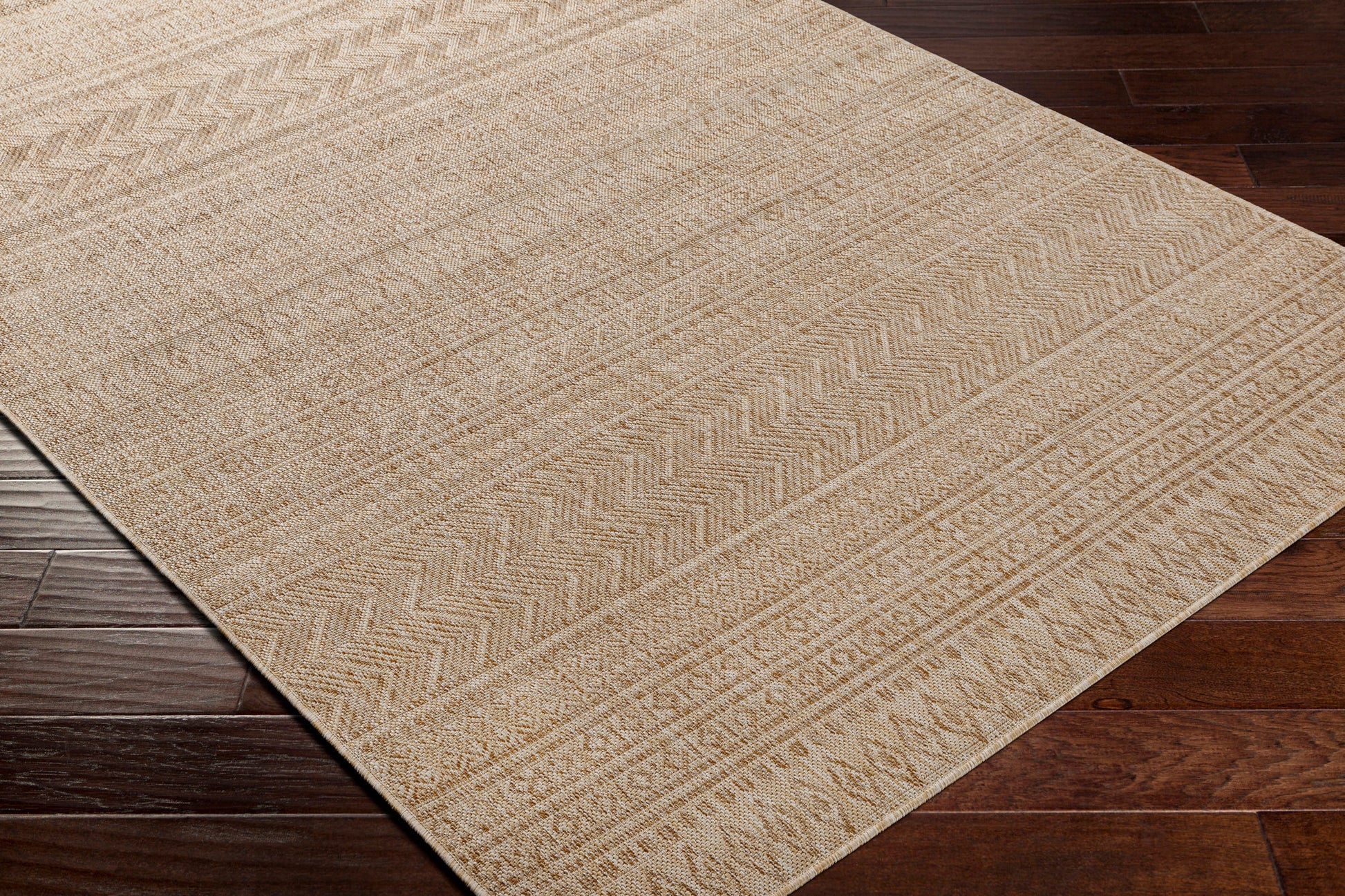 Surya Eagean Eag-2411 Light Beige, Cream, Light Brown, Brown Area Rug