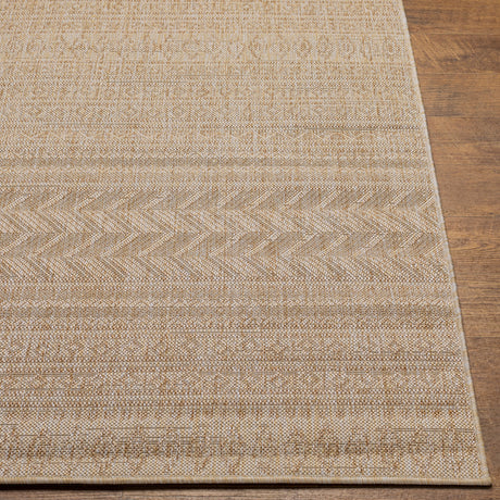 Surya Eagean Eag-2411 Light Beige, Cream, Light Brown, Brown Rug.