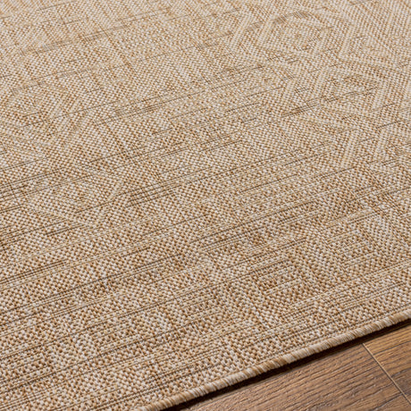 Surya Eagean Eag-2412 Light Beige, Light Brown, Cream, Brown Rug.