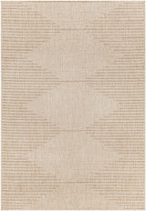 Surya Eagean Eag-2419 Cream, Light Beige, Brown, Light Brown Rug.