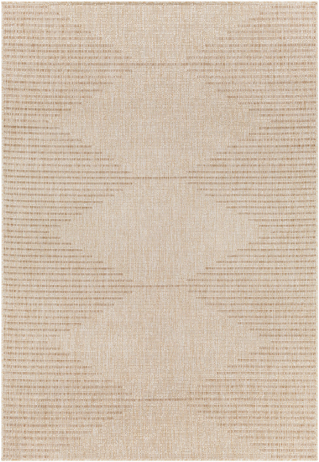 Surya Eagean Eag-2419 Cream, Light Beige, Brown, Light Brown Rug.