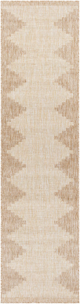 Surya Eagean Eag-2421 Cream, Light Beige, Brown, Light Brown Rug.