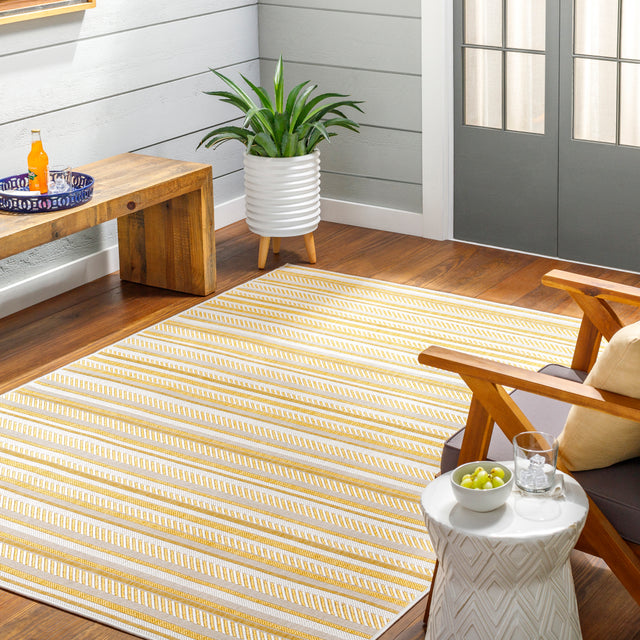 Surya Eagean Eag-2424 Ivory, Mustard Rug.