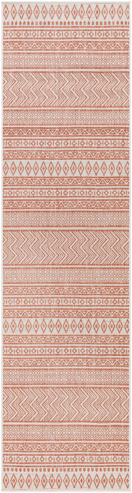 Surya Eagean Eag-2426 Rust, Ivory, Dusty Pink, Dusty Coral Rug.