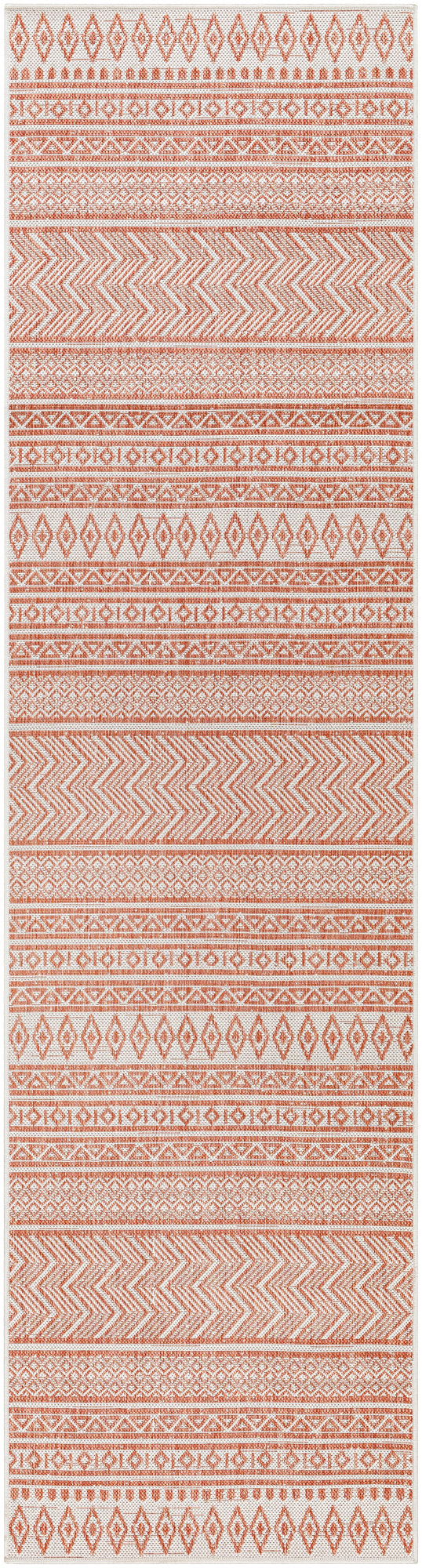 Surya Eagean Eag-2426 Rust, Ivory, Dusty Pink, Dusty Coral Rug.