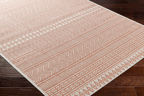 Surya Eagean Eag-2426 Rust, Ivory, Dusty Pink, Dusty Coral Rug.