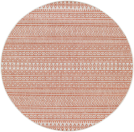 Surya Eagean Eag-2426 Rust, Ivory, Dusty Pink, Dusty Coral Rug.